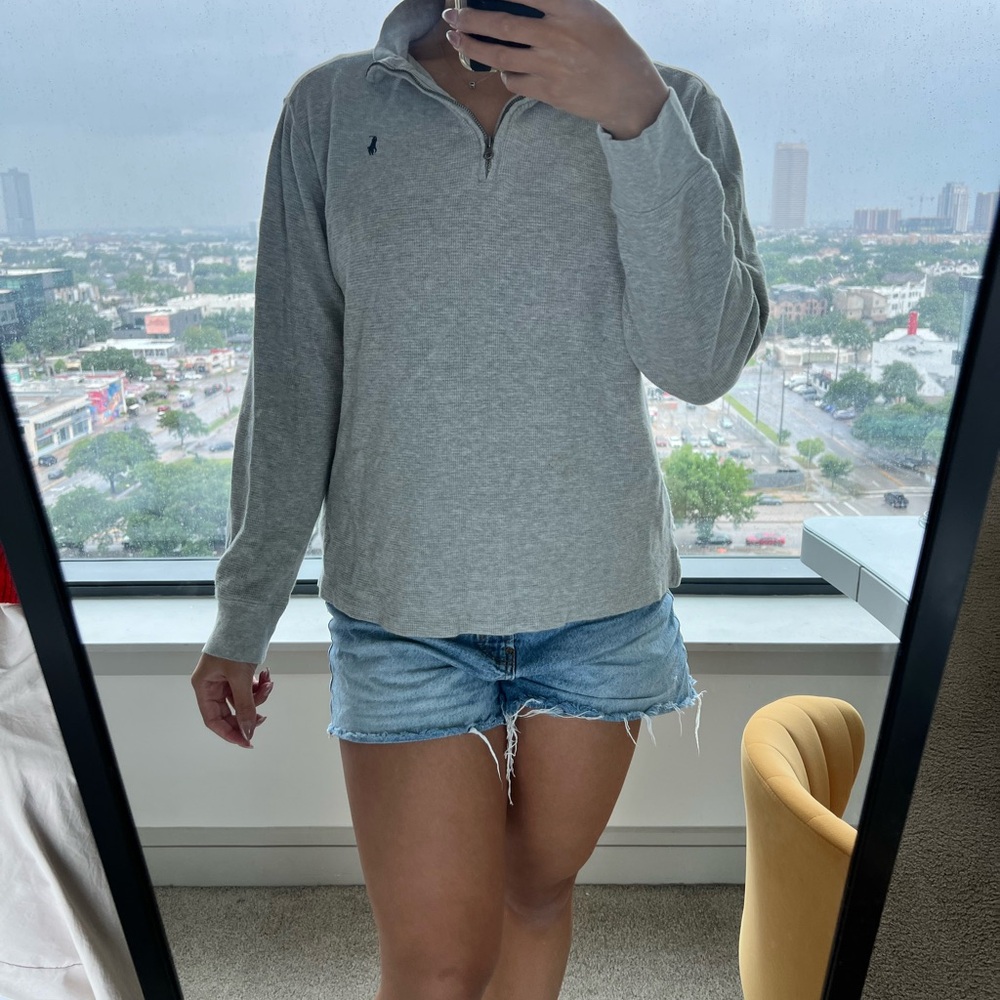polo quarter zip